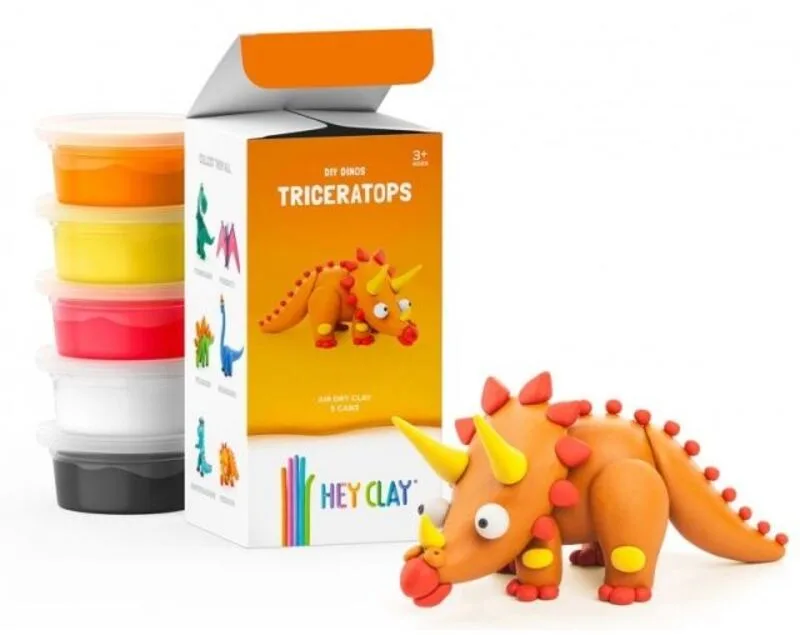 Hey Clay Claymates Triceraptors (440056) - φωτογραφία 2