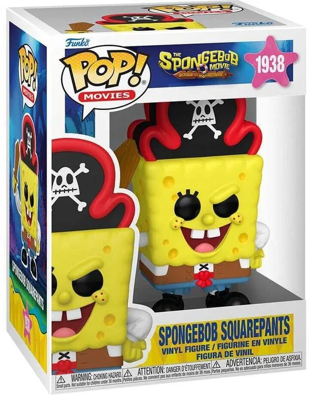 POP!#1938 Φιγούρα Spongebob Squarepants(Pirate)-Spongebob (107365) - φωτογραφία 2