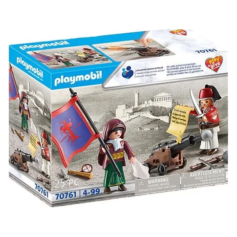 Playmobil® History - Play & Give 2021 Έλληνες Αγωνιστές Του 1821 - 70761