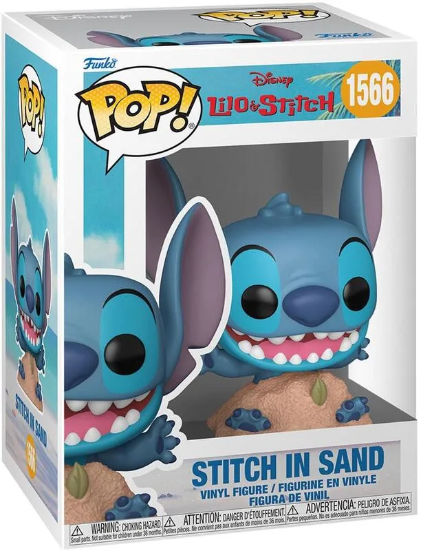 Lilo & Stitch - Stitch In Sand #1566 | Funko Pop! - 86276 - φωτογραφία 2