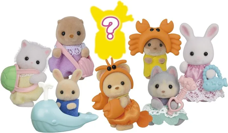 Sylvanian Families φιγούρα μωρού έκπληξη Baby Seahorse Friends (5721) - φωτογραφία 2