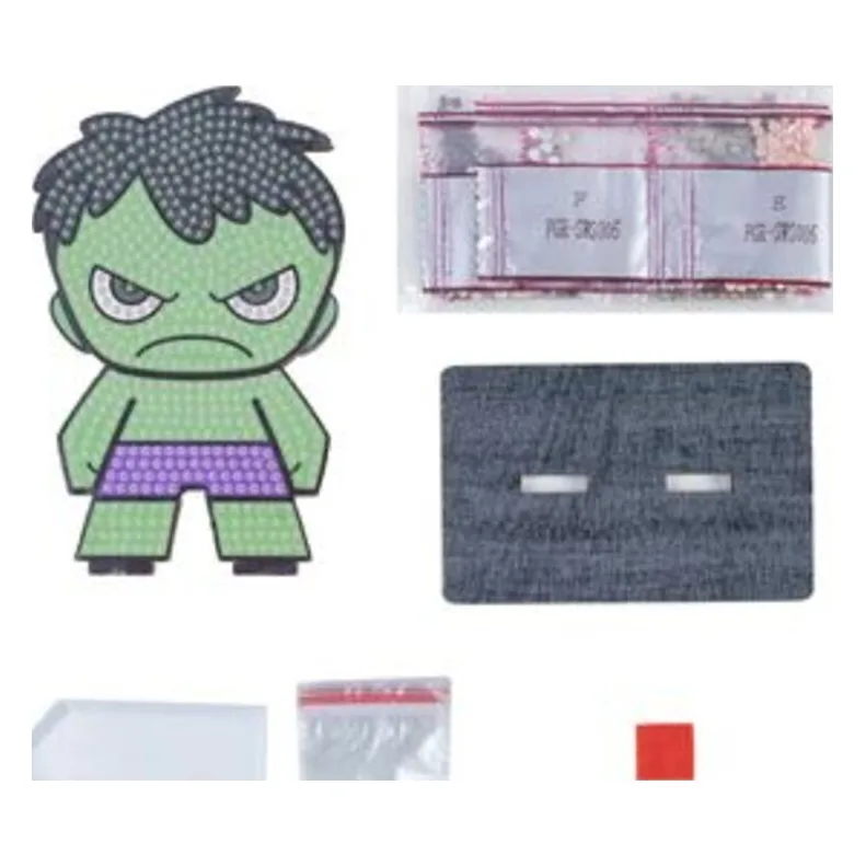 Craft Buddy Φιγούρα Crystal Art Hulk (CAFGR-MCU006) - φωτογραφία 4