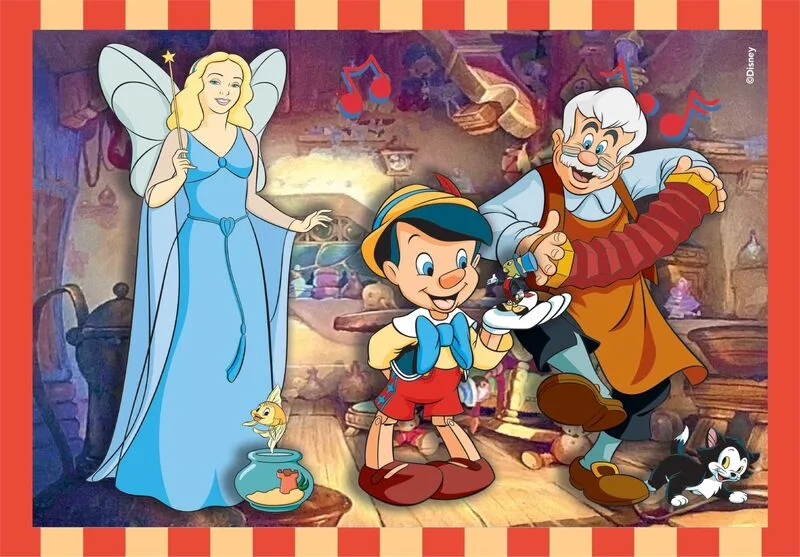 Παζλ 4 In 1 Disney Classic (1200-21523) - φωτογραφία 2