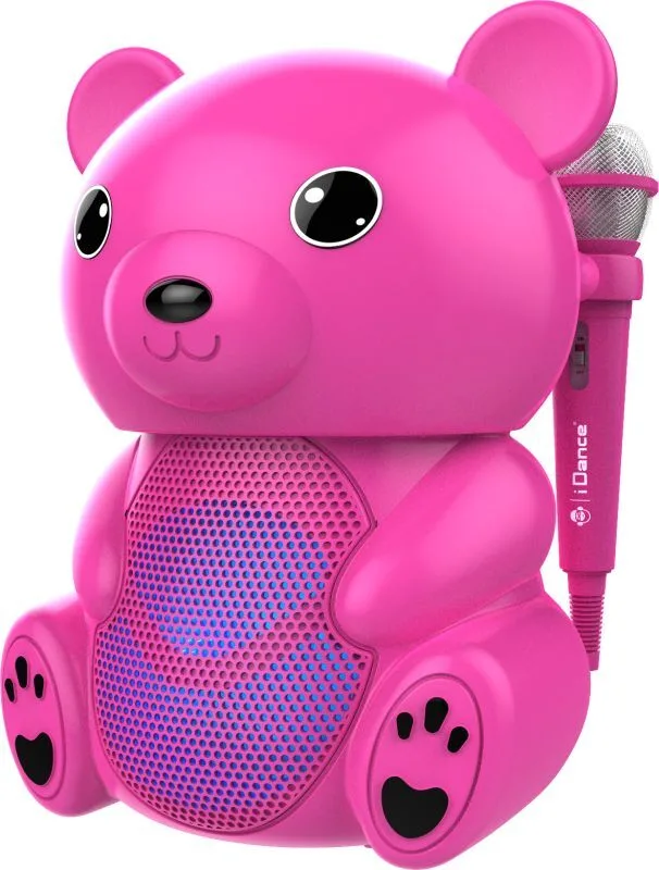 iDance Φορητό Ηχείο Funky Bear Pink (FBK-100(PK)) - φωτογραφία 2