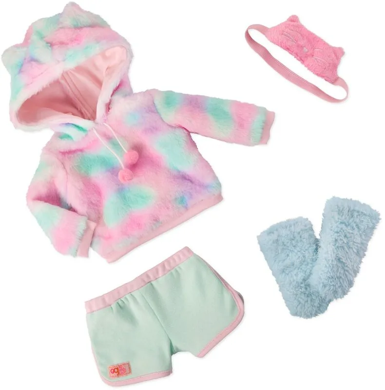 Our Generation Κούκλα Mandy With Cat Pijama (BD31592Z) - φωτογραφία 5