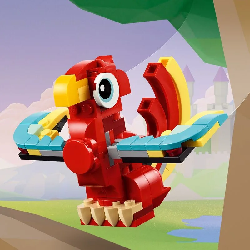 LEGO® Creator 3in1 Red Dragon (31145) - φωτογραφία 4