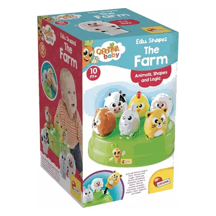 Lisciani Giochi Carotina Baby Edu Shapes Η Φάρμα - 10.109944
