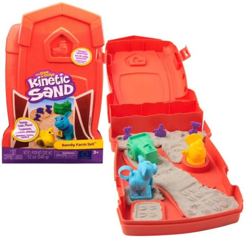 Spin Master Kinetic Sand Σετ Φάρμας (6072781)