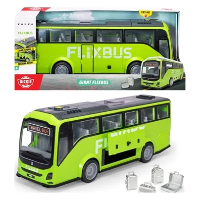 Dickie Toys Παιδικό Λεωφορείο Giant Flixbus - 203749041