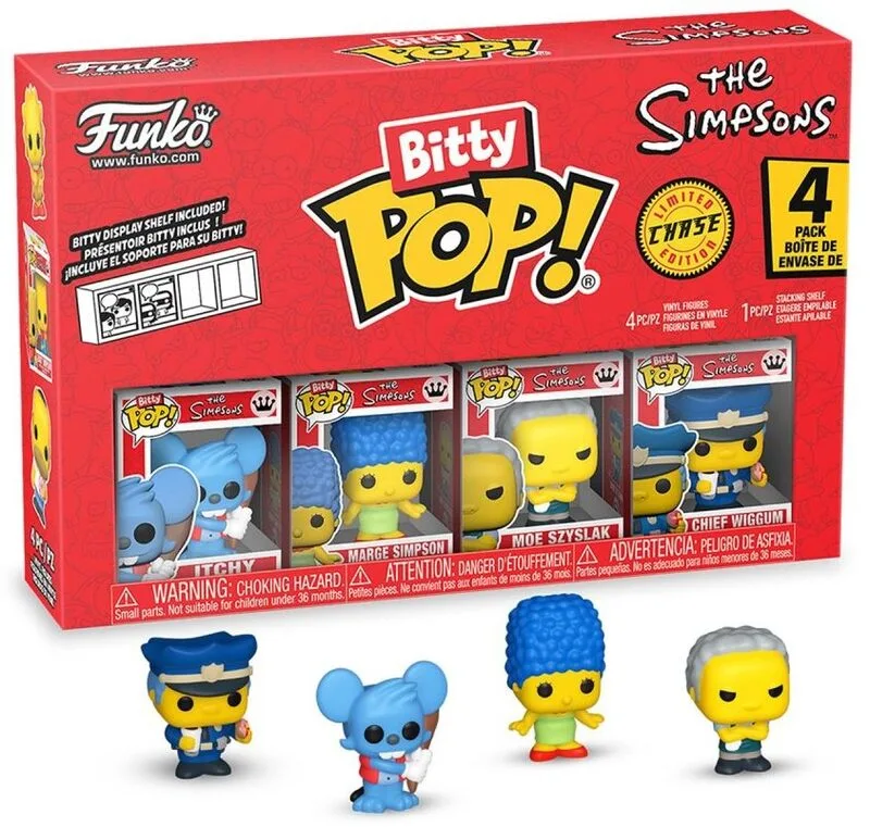 Bitty Pop!Itchy-The Simpsons 4Τμχ (103548)