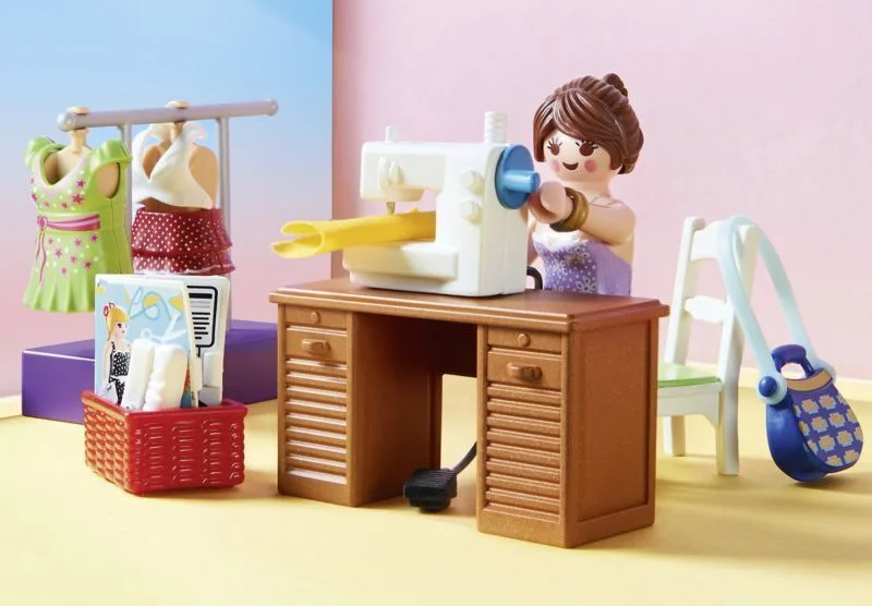 Playmobil Υπνοδωμάτιο με ατελιέ ραπτικής (70208) - φωτογραφία 5