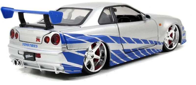 Jada Fast & Furious Όχημα 2002 Nissan Skyline 1:24 (253203044) - φωτογραφία 4