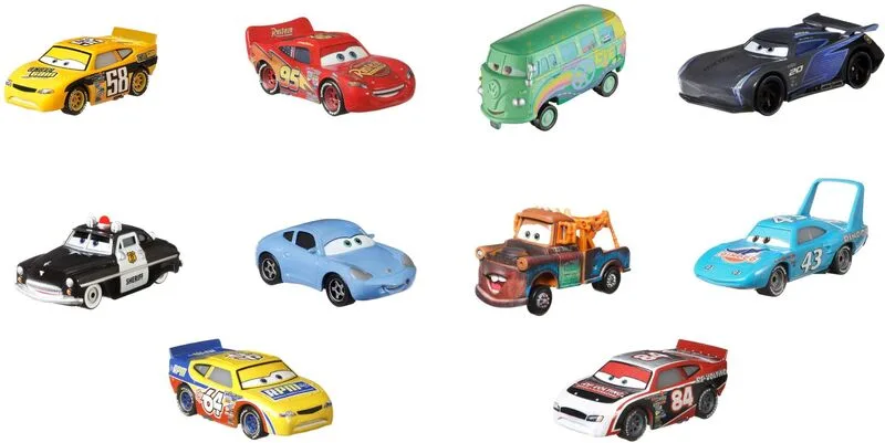 Cars 3 Αυτοκινητάκια-12 Σχέδια (DXV29) - φωτογραφία 3