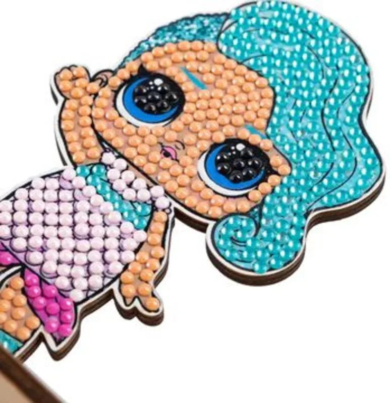 Craft Buddy Φιγούρα Crystal Art Splash Queen (CAFGR-LOL003) - φωτογραφία 3