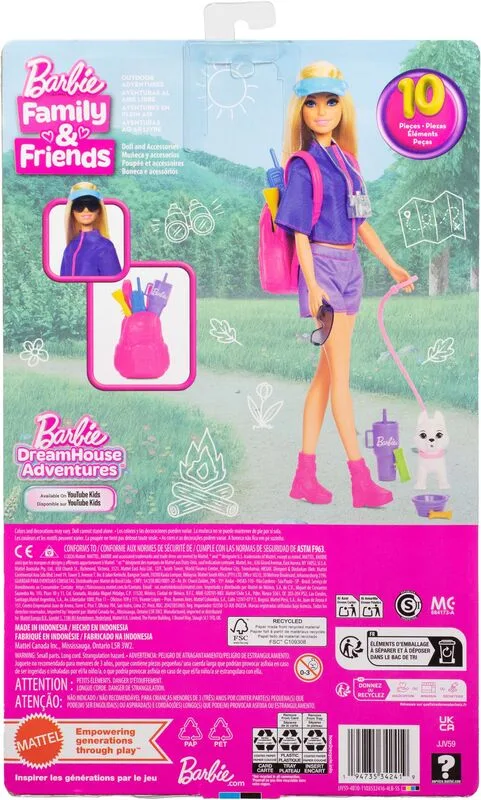 Mattel Barbie Έτοιμη Για Εξερεύνηση - JJV59 - φωτογραφία 7