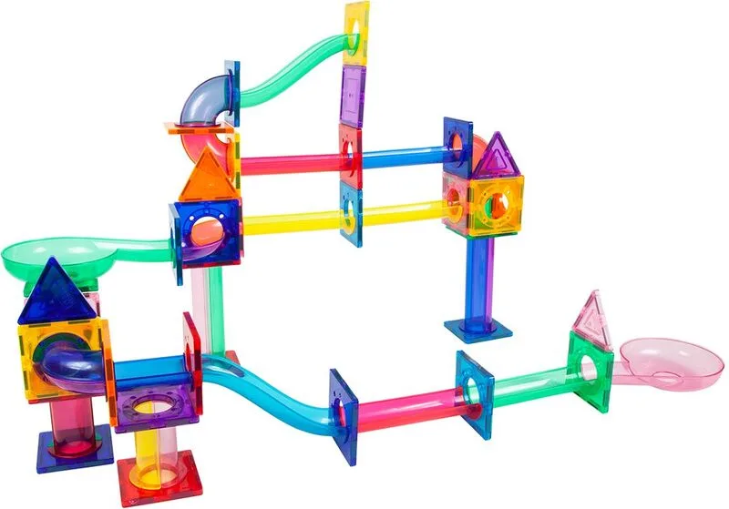 Picasso Tiles Marble Run με μαγνητικά πλακίδια, 71 τεμ. (PTG71)