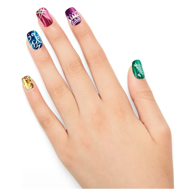 Cra-Z-Art Shimmer 'N Sparkle Metallic Rainbow Nail Art (65540) - φωτογραφία 5