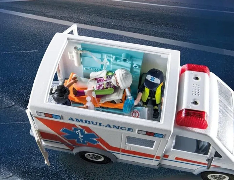 Playmobil® Action Heroes - Ασθενοφόρο Με Διασώστες - 71232 - φωτογραφία 6