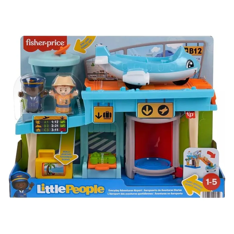 Fisher Price Little People Αεροδρόμιο (HTJ26) - φωτογραφία 2