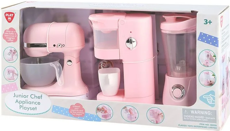 Playgo Συσκευές Κουζίνας Junior Chef Appliance Ροζ B/O (38426) - φωτογραφία 2