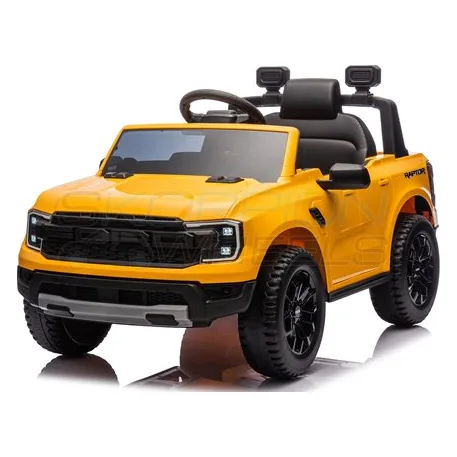 Ηλεκτροκίνητο Αυτοκίνητο Ford F150 Raptor Original License - 12V - Κίτρινο | Skorpion Wheels - 5246083