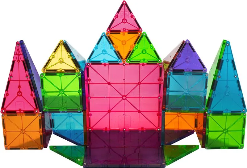 Magna-Tiles Clear Colors Set-32 Τμχ (02132) - φωτογραφία 2