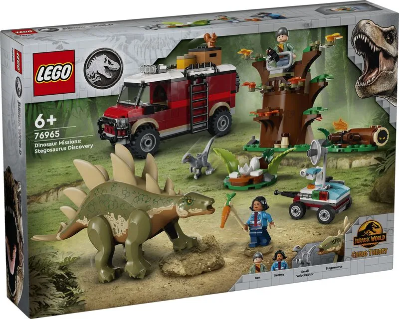 LEGO® Jurassic World Dinosaur Missions: Stegosaurous Discovery (76965)