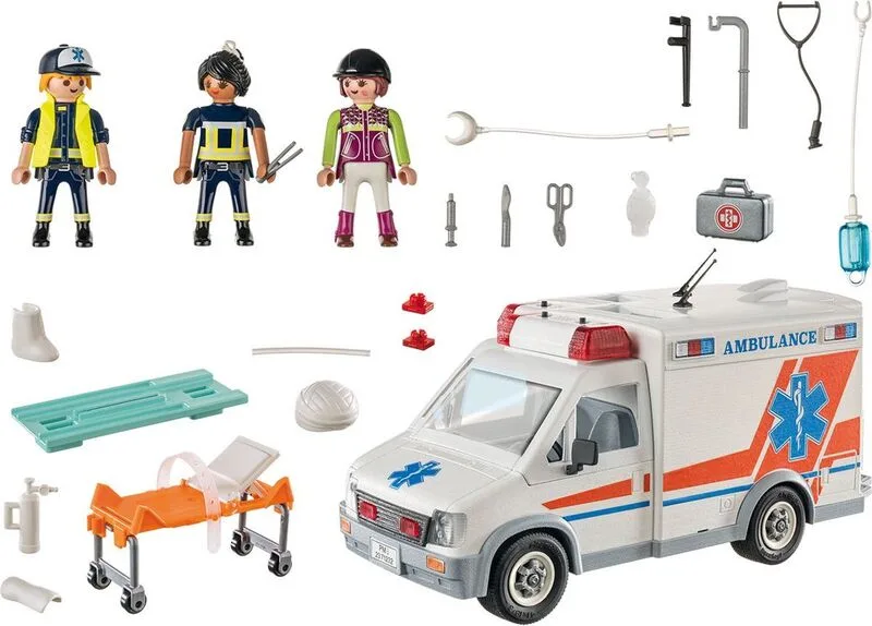 Playmobil® Action Heroes - Ασθενοφόρο Με Διασώστες - 71232 - φωτογραφία 5