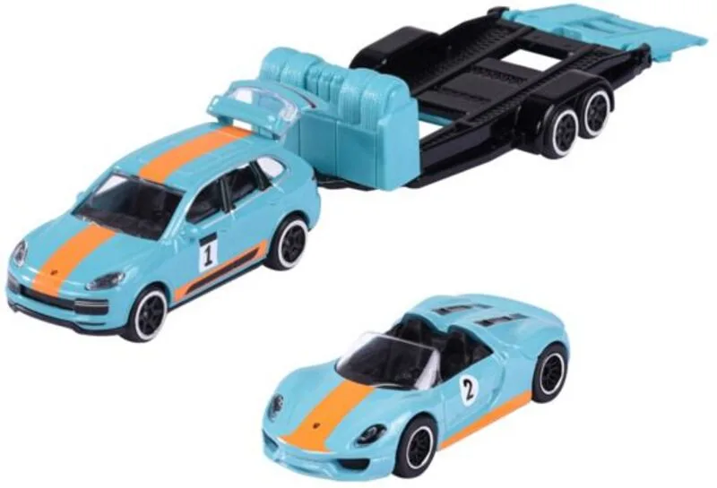 Majorette D/C Αυτοκίνητο Porsche Race Trailer 19cm-3 Σχέδια (212053112) - φωτογραφία 4
