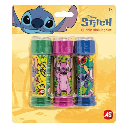 As Company Σαπουνόφουσκες Stitch 3Τμχ | As - 5200-01386