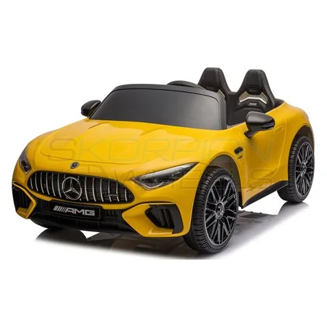 Ηλεκτροκίνητο Αυτοκίνητο Mercedes-Benz SL63 Original License - 12V - Κίτρινο | Skorpion Wheels - 52460611Υ