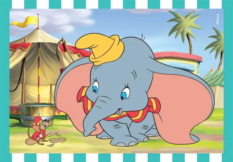 Παζλ 4 In 1 Disney Classic (1200-21523) - φωτογραφία 5