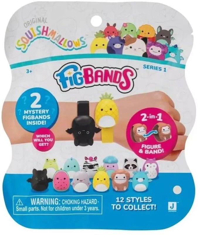 Jazwares Figbands Blind Βραχιόλια 2Τμχ Με Φιγούρα Σε 12 Σχέδια - JWF00009