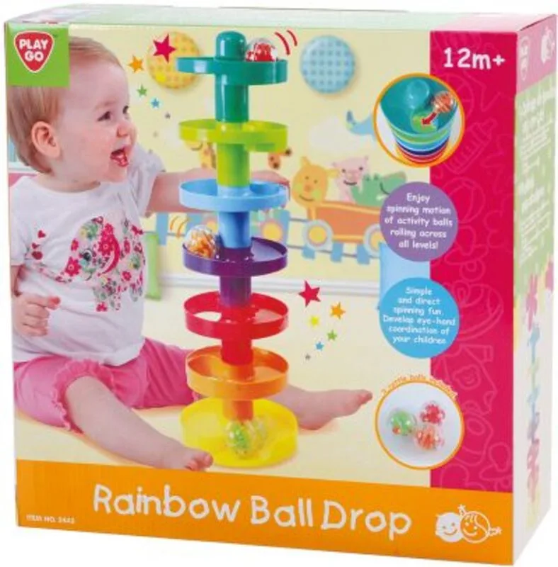 Πύργος Playgo Rainbow Ball Drop - 1758-2443