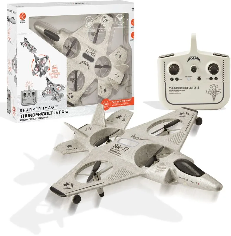 Sharper Image Τηλεκατευθυνόμενο Drone 2.4G 360° Thunderbolt Jet X-2 (1212010151)