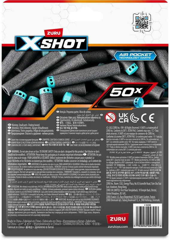 Zuru X-Shot Excel 50PK Refill Darts Series 1 (36588) - φωτογραφία 3