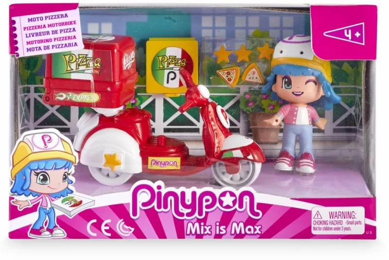 Pinypon Όχημα Με Φιγούρα Πίτσα Delivery (700014911) - φωτογραφία 2