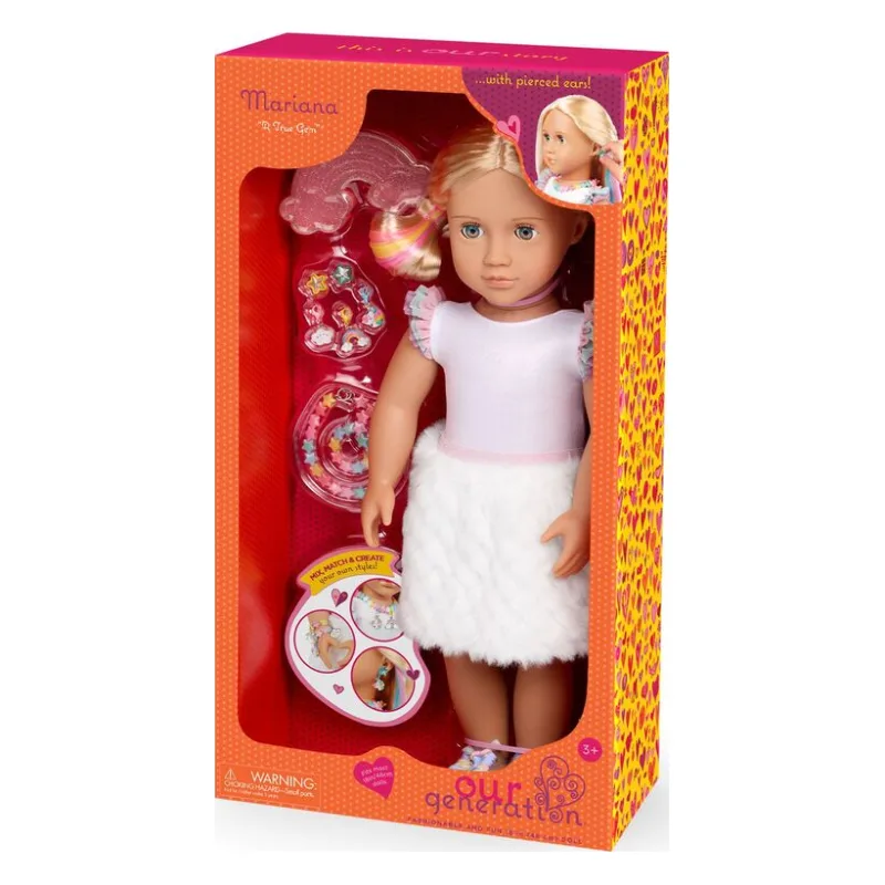 Our Generation Κούκλα Mariana With Jewelry (BD31722Z) - φωτογραφία 2