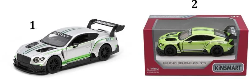 Kin Bentley Continental GT3 5" - 2 Σχέδια (KT5417W) - φωτογραφία 2