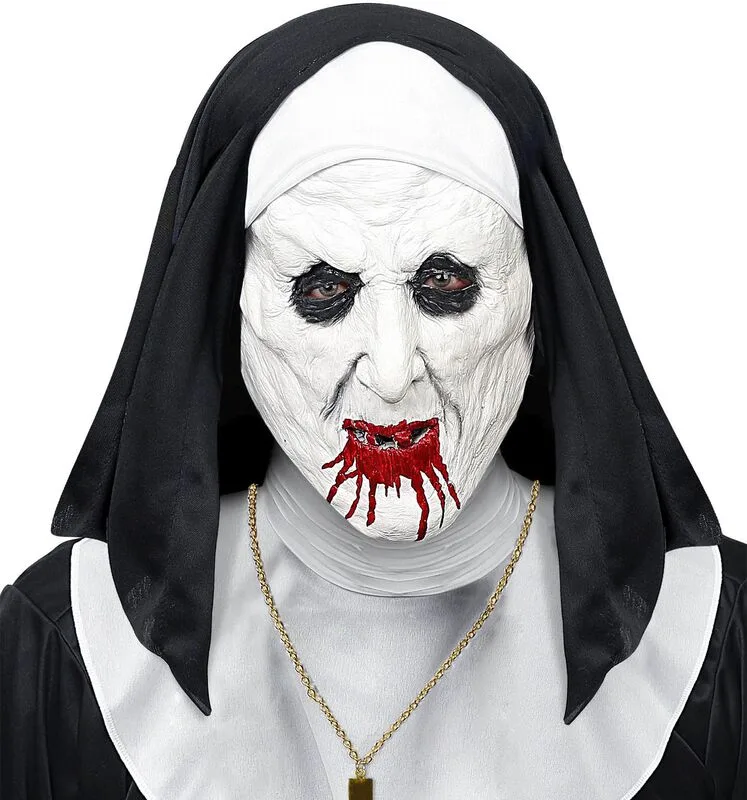 WM Μάσκα Horror Nun (03291)