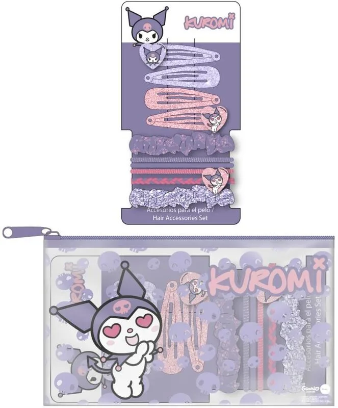 Cerda Hello Kitty Kuromi Σετ Αξεσουάρ Μαλλιών (2500003488)