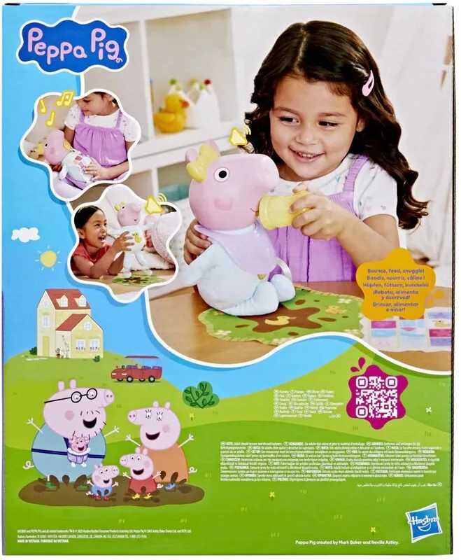 Hasbro Φιγούρα Peppa Pig Oinks & Snuggles Evie- G1637 - φωτογραφία 7