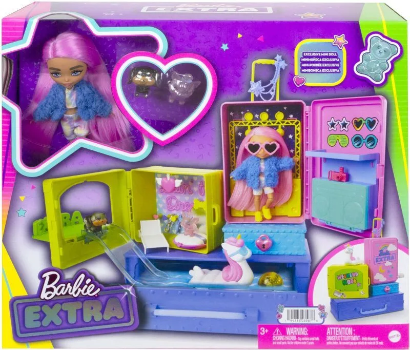 Barbie Extras Minis-Σετ Παιχνιδιού Με Ζωάκια (HDY91) - φωτογραφία 2