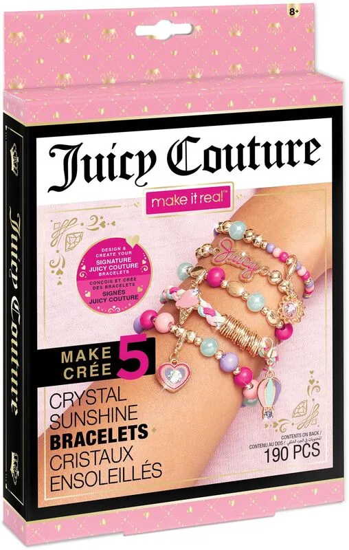 Make It Real Juicy Couture Crystal Sunshine Bracelets (4433)