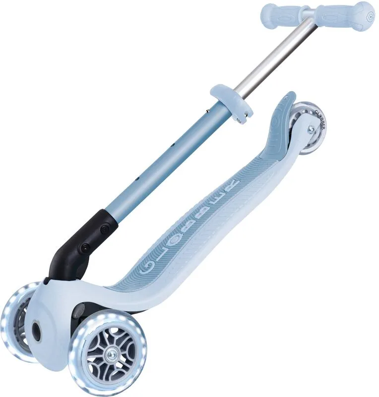 Globber Scooter Junior Foldable Lights Eco Blueberry (692-501) - φωτογραφία 5