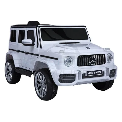 Ηλεκτροκίνητο Αυτοκίνητο Mercedes Benz AMG G63 Original License 12V - Λευκό | Skorpion Wheels - 5247036