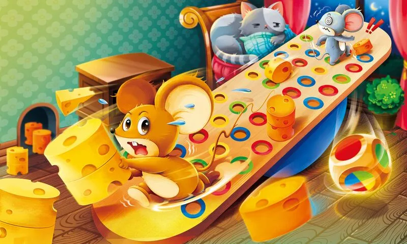 Hape Early Explorer Ξύλινο Balance Don't Wake Up The Cat (E1669A) - φωτογραφία 2