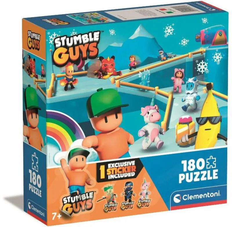Clementoni Παζλ 180 Stumble Guys (1210-29323)