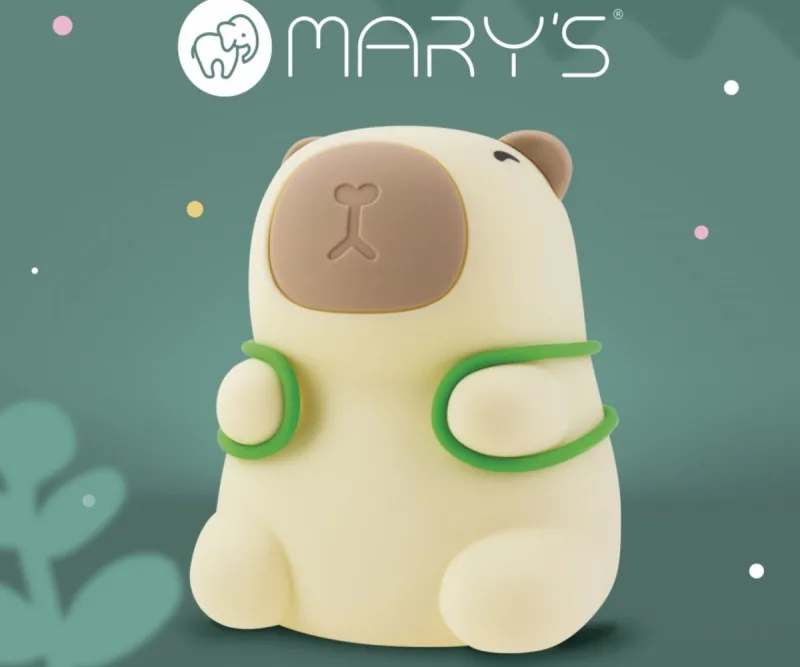 Mary’s Παιδικό Φωτάκι Νυκτός RGB Καπιμπάρα Τουρίστας - φωτογραφία 3