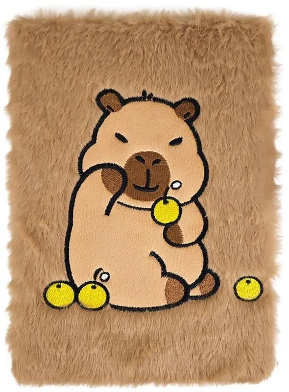 Capybara Σημειωματάριο Λούτρινο 16Χ22cm (000710008)